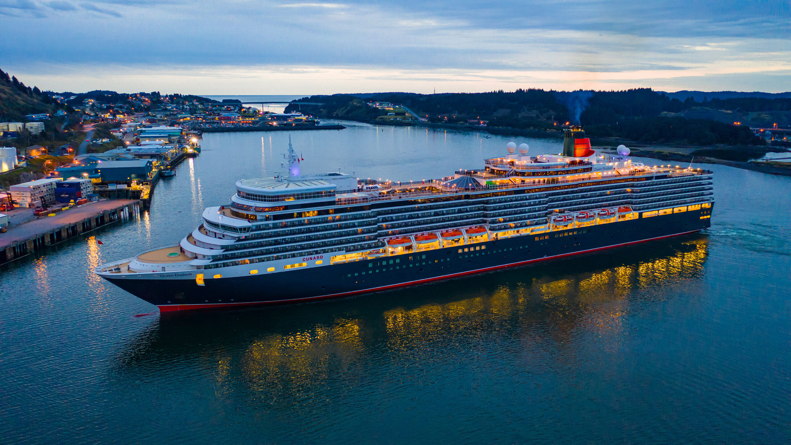 hamburg cruise terminal cunard